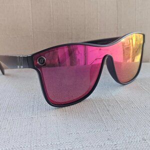 Blenders Men Sunglasses Mirror Lenses Polarized Eyewear CRIMSON Night shades